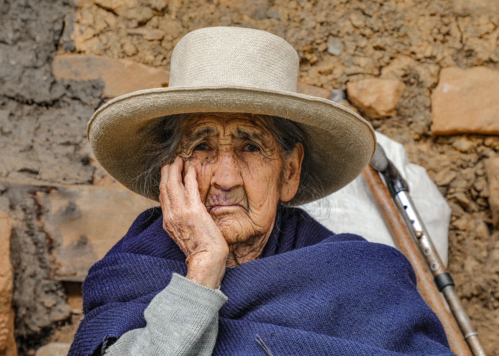 Rostros andinos — fotografía 00037 de la galería Raíces de Orrego